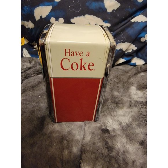 1992 Retro Coca-Cola Napkin Dispenser HAVE A COKE - Picture 1 of 6